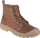 Këpucë Palladium Pampa Zip Lth Ess M 76888-254-M, lëkurë natyrale, shollë gome, kafe