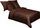 Set shtrati Multitex Satin Gold 18, 140x200 cm, 3 pjesë, kafe