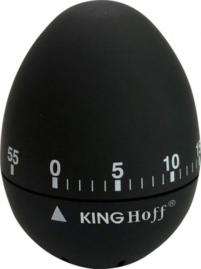 Minutëmatës kuzhine KingHoff KH-1620, mekanik, 60 minuta, i zi