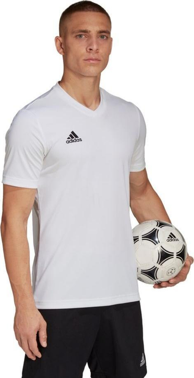 Fanellë sportive adidas Entrada 22 Jersey M HC5071, Aeroready, poliester i riciklum, e bardhë
