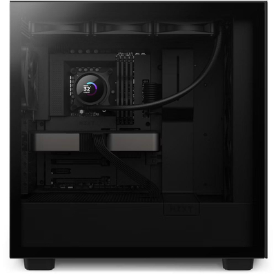 Ftohës liquid AIO për proçesor NZXT Kraken 360, radiator 360mm, ekran LCD 1.54", i zi