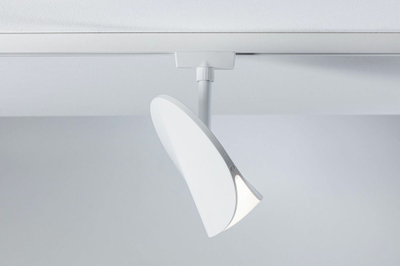 Spot shine URail Paulmann LED Litov Alejandro, 10W, 3000K, i bardhë
