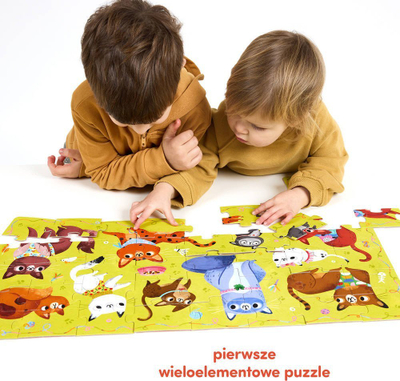 Puzzle Czuczu Meow Kittens, 40 pjesë, për fëmijë 3+, shumëngjyrësh