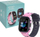 Ora inteligjente për fëmijë Denmen Kids Locator, ekran 1.44", GPS, rozë
