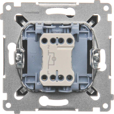 Ndërprerës Kontakt-Simon DW1L.01/48, i hirtë