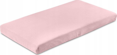 Çarçaf krevati BEDSHEET Jersey, 160x80 cm, pambuk, rozë