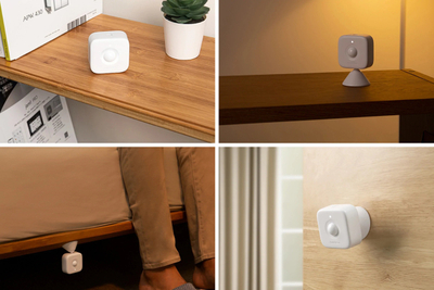 Сензор за движење SwitchBot Motion Sensor, ПАМЕТЕН, со сензор за светлина, бел