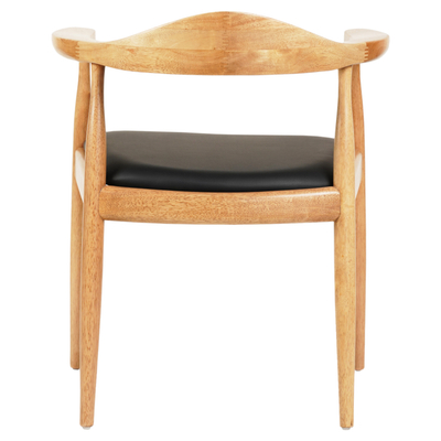 Karrige ngrënieje Ador 62x54x76,5Hcm (HM9948.01), zezë