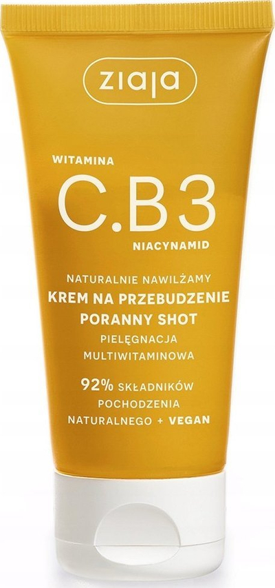 Krem dite fytyre Ziaja Morning Shot, vitaminë C dhe B3, efekt hidratues