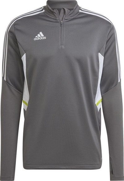 Bluzë trajnimi adidas Condivo 22 1/2 Zip për burra, poliester, Aeroready, gri