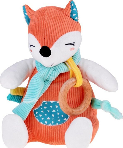 Varg lodrash për karrocë Cute Fox ZA5213, zile druri, shumëngjyrëshe