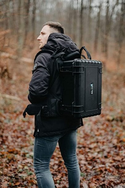 Фотографска вализа B&amp;W Outdoor Case Type 5000, прегради со перничиња, жолта