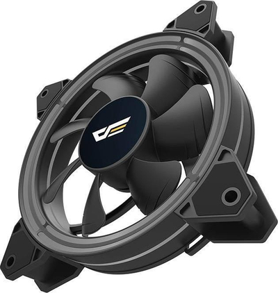 Ventilatorë për kasë PC Darkflash CF11 Pro ARGB, set me 3 copë, 120 mm, të zinj