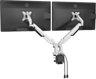 Mbajtëse tavoline për monitorë Natec MS006D, për 2 monitorë 17"-32", USB 3.0, e zezë