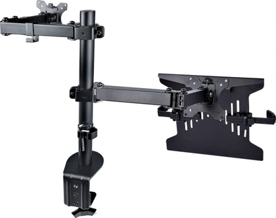 Mbajtëse tavoline StarTech A2-LAPTOP-DESK-MOUNT, 13-34", e zezë