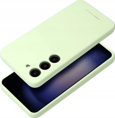 Маска за телефон Roar Cloud-Skin за Samsung Galaxy S24 Ultra 5G, силикон, светло зелена