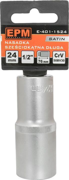 Majë heksagonale EPM SATIN, 10MM, 1/2"