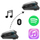Interkom motoçiklete FreedConn Audio HERO V2 EU, Bluetooth, i zi