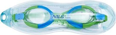 Syze noti për fëmijë Nils Aqua NQG700AF, Anti Fog, mbrojtje UV, jeshile blu