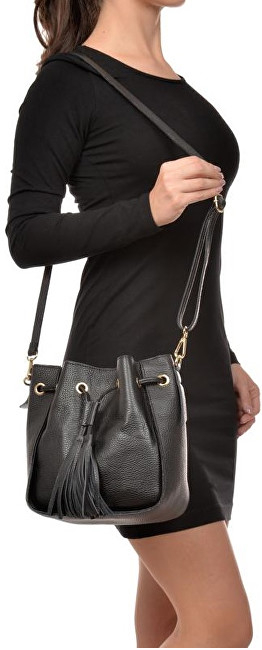 Çantë dore Carla Ferreri, AW18CF1400, e zezë