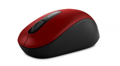 Maus Microsoft Bluetooth Mobile 3600, pa tela, BlueTrack, i kuq