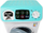 Lavatriçe lodër MyHome Washing Machine, pult me butona, 3+ vjeç, e bardhë mente