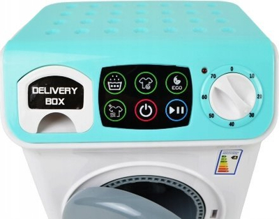 Lavatriçe lodër MyHome Washing Machine, pult me butona, 3+ vjeç, e bardhë mente