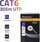 Kabllo interneti Qoltec UTP CAT6, 305m, PVC, gri