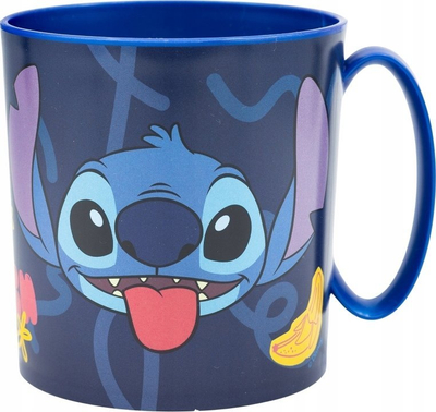 Kupë për fëmijë Disney Stitch, 350ml, pa BPA, blu
