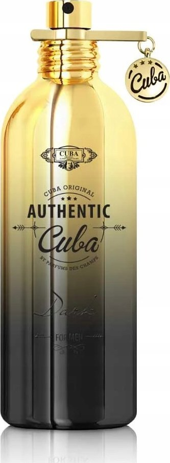 Eau de Toilette Cuba Authentic Dark, 100ml