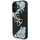 Kapak telefoni Guess Grained Roses Big 4G Logo për iPhone 16, plastik, për telefon, i zi