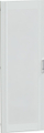 Derë xhami transparente për kabinet PrismaSeT P Schneider Electric, 2 m, 650 mm, e bardhë