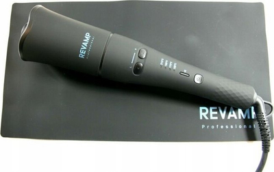 Kaçurrela automatike Revamp Progloss Hollywood Curl, 150‑210°C, me shtresë qeramike, ngjyrë e zezë