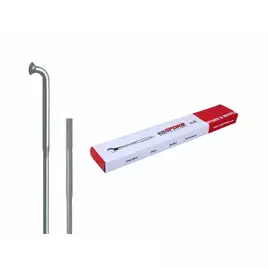 Shkëlqyes biçiklete Sapim Leader, çelik inox, 290mm, argjendtë