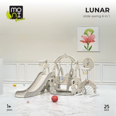 Rrëshqitëse Cangaroo 6 in 1 Lunar, bezhë