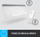 Set tastierë + maus Logitech MK470 Slim Wireless Combo, US, i bardhë