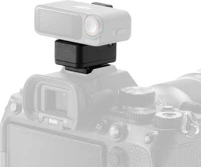 Adapter për kamerë DJI Mic 2, MI Shoe, dixhital, i zi