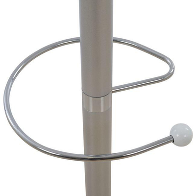 Stender palltoje Metallic HM0038.40, rrotullues, mermer 37x170cm, argjendtë