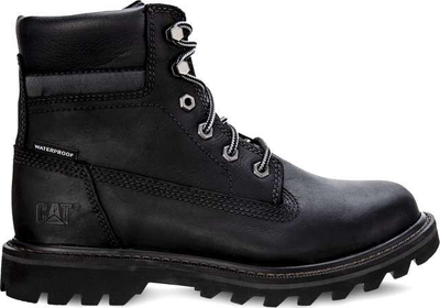 Çizme pune Caterpillar Deplete WP, lëkurë, waterproof, të zeza