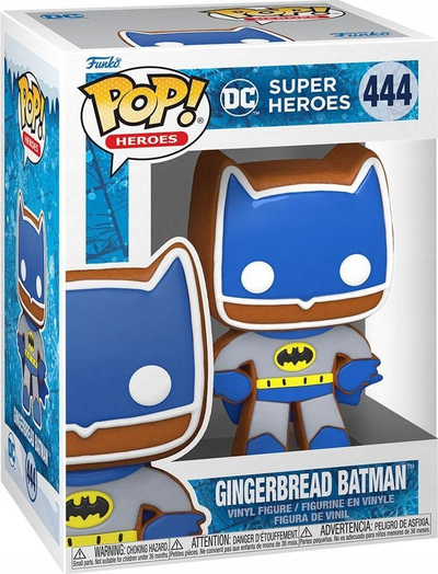 Figurë Funko POP Heroes DC Gingerbread Batman, 9.5cm, shumëngjyrëshe