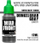 Bojë akrilike Scale75 WarFront Dunkelgrau Gray, 17ml, gri e errët