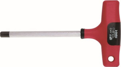 Çelës imbus Felo Metric Hex T-Handle, 2 mm, 100 mm, i zi
