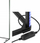 Llambë dyshemeje Tracer Ambience Smart Corner, RGB, e mençur, e zezë