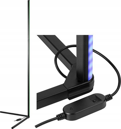 Llambë dyshemeje Tracer Ambience Smart Corner, RGB, e mençur, e zezë