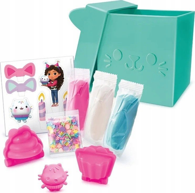 Set modelues Epee Gabbys Dollhouse Cat Surprise Box, plastelinë, jeshile