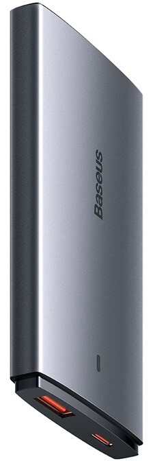 Karikues Baseus GAN5 Pro, USB-A, USB-C, 65W, i hirtë