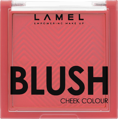 Blush kompakt Lamel Oh My Blush Matte Effect 408, 3.8g, rozë mat