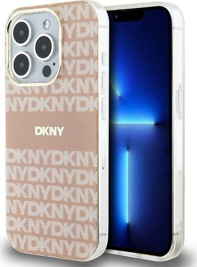 Kapak telefoni DKNY DKHMP13LHRHSEP, për iPhone 13 / 13 Pro 6.1", MagSafe, rozë