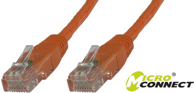 Kabllo rrjeti MicroConnect Patchcord B UTP602O, CAT6, 2m, portokalli