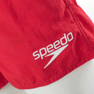 Pantallona noti për kalama Speedo Junior Essential 13", najlon, bel me gartej, të kuqe